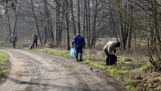 Sprzątanie nad wodą