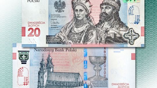 Mieszko I i Dobrawa na banknocie