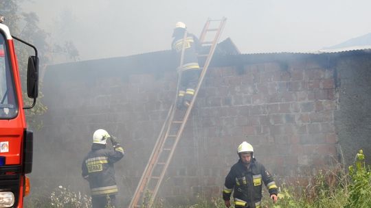 Pożar w Uboczu. Ogromne straty materialne