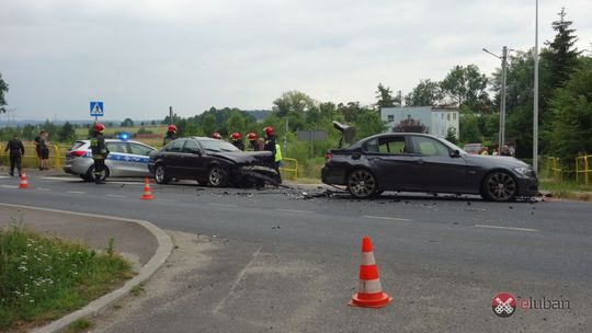 Brawurowa jazda przyczyną kolizji