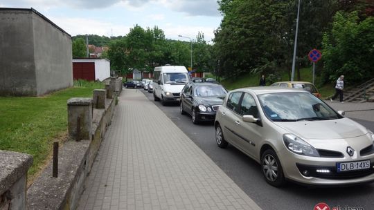 Kolizja na Osiedlu Piastów