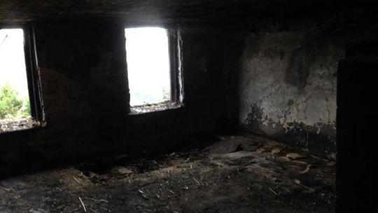 Pożar mieszkania w Nowogrodźcu