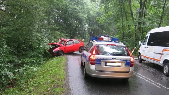 Groźny wpadek na łączniku A4