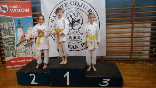 Dziewięć medali dla młodych karateków