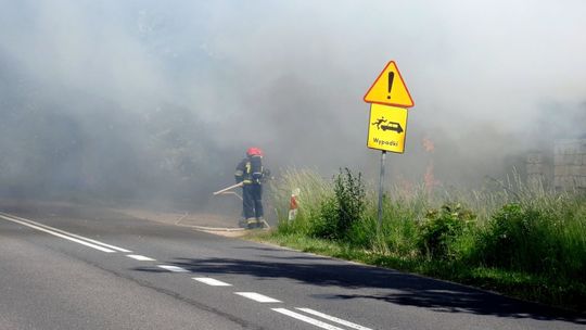 Pożar w Uboczu. Ogromne straty materialne