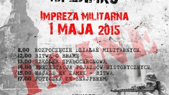 Zamek Czocha w militarnym klimacie