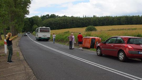 Efekty wyprzedzania - kolizja z udziałem autobusu