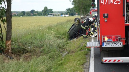 Tragiczny wypadek na łączniku prowadzącym do autostrady