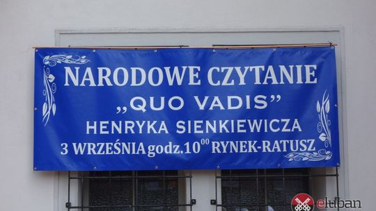 Narodowe czytanie&quot;Quo Vadis&quot;