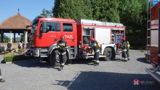 Napad terrorystyczny i pożar w Zamku Czocha