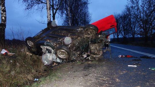 Groźny wypadek na łączniku do autostrady