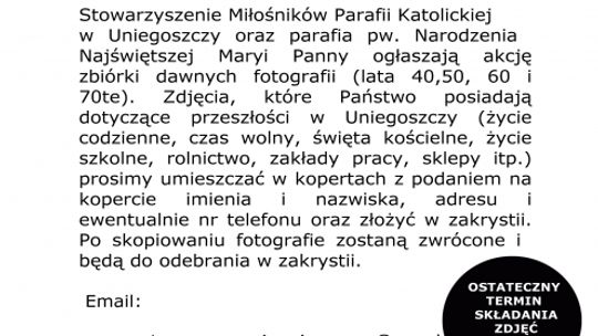 Masz fotkę Uniegoszczy z przeszłości? Podziel się nią!