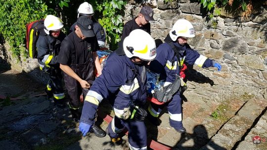 Napad terrorystyczny i pożar w Zamku Czocha