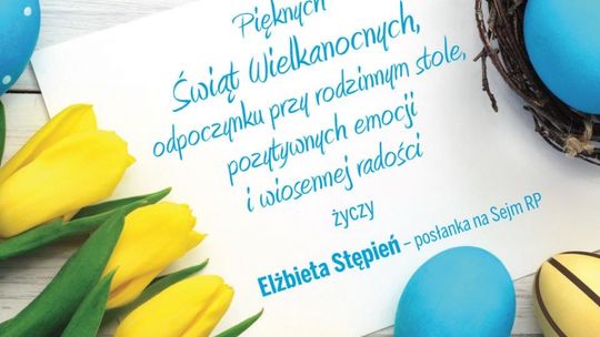 Życzenia Świąteczne składa posłanka Elżbieta Stępień