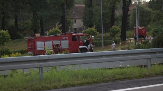 Oberwanie chmury nad Olszyną