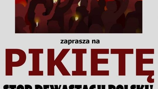 Pikieta Ruchu Obywatelskiego &quot;GŁOS Lubania&quot;