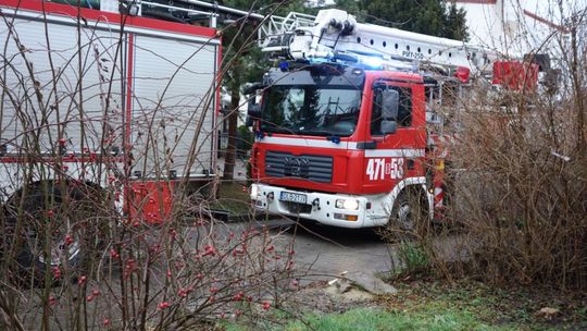 Pożar w lokalu socjalnym