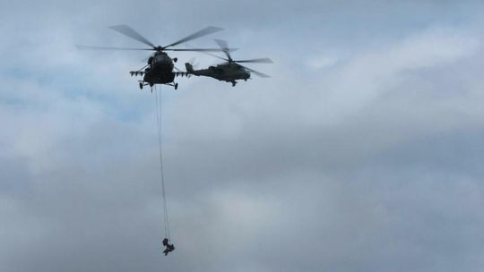 Noble Jump na poligonach w Świętoszowie