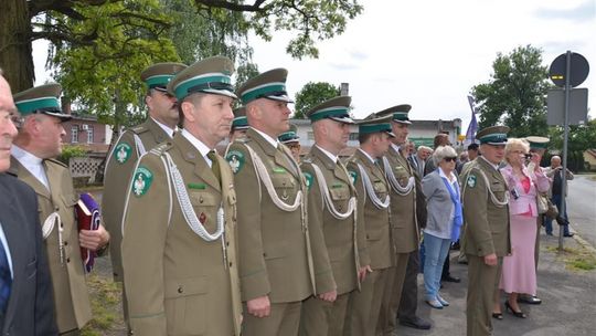 Uroczyste odsłonięcie tablicy upamiętniającej 70. rocznicę powołania Łużyckiej Brygady Wojsk Ochrony Pogranicza