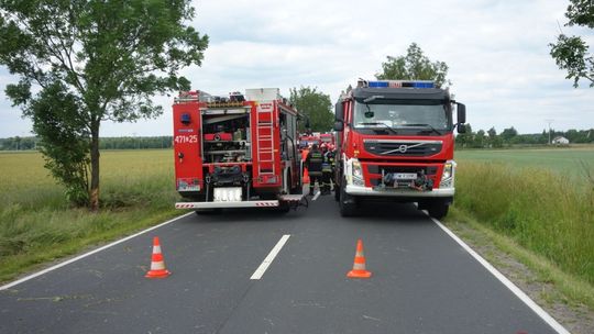 Tragiczny wypadek na łączniku prowadzącym do autostrady