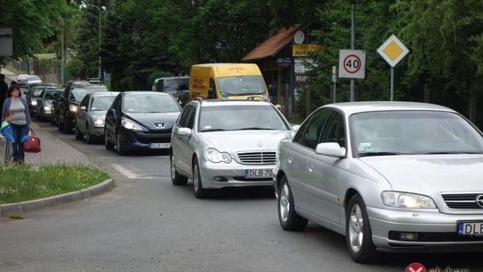 Kolizja na Osiedlu Piastów