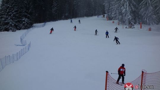 Śnieżny patrol policji