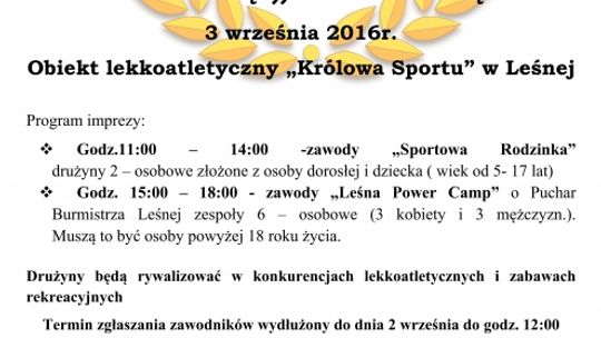 Rodzinnie i na sportowo z naszą &quot;królową&quot;