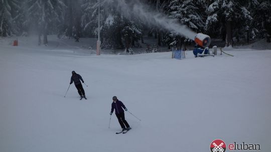 Śnieżny patrol policji