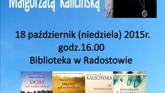 Spotkanie z autorką &quot;Domu nad rozlewiskiem&quot;