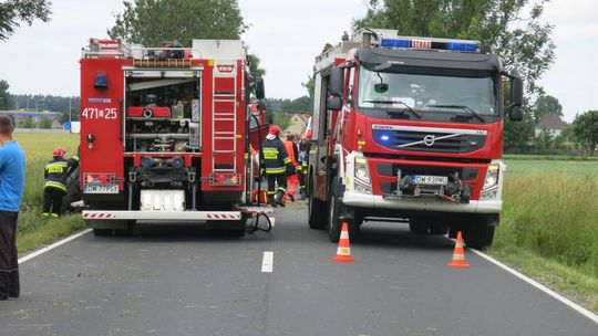 Tragiczny wypadek na łączniku prowadzącym do autostrady