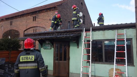 Pożar w piwiarni na Słowackiego