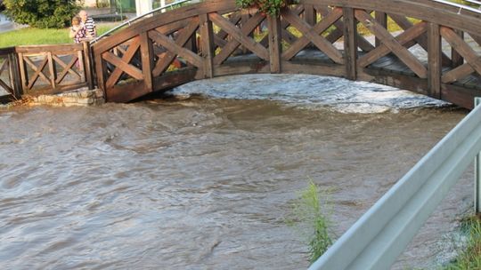 Oberwanie chmury nad Olszyną