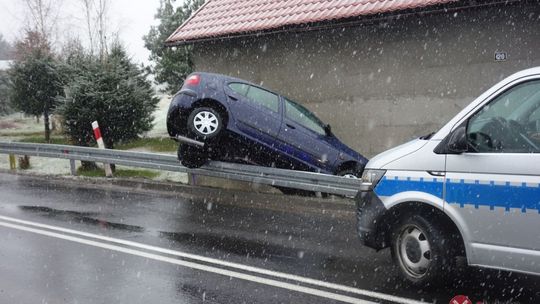 Zawisł na barierze energochłonnej