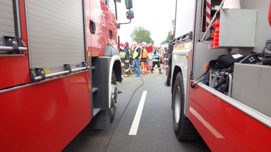 Tragiczny wypadek na łączniku prowadzącym do autostrady