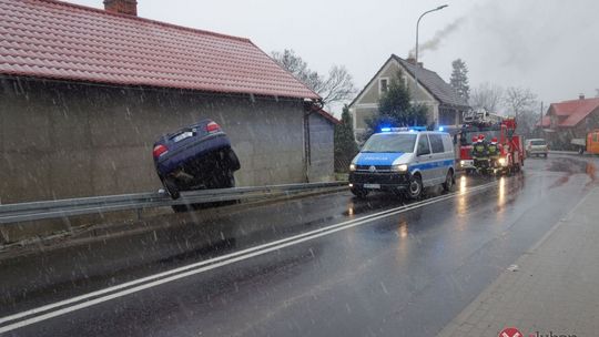 Zawisł na barierze energochłonnej