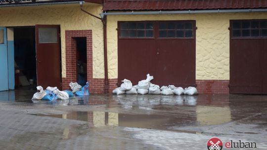 Oberwanie chmury nad Olszyną