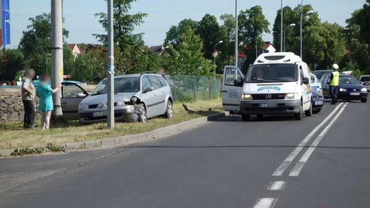 Zderzenie trzech aut