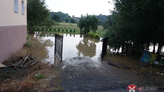 Oberwanie chmury nad Olszyną