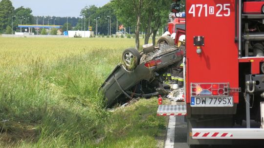 Tragiczny wypadek na łączniku prowadzącym do autostrady