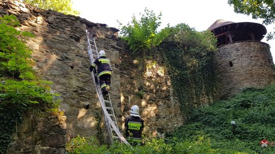 Napad terrorystyczny i pożar w Zamku Czocha