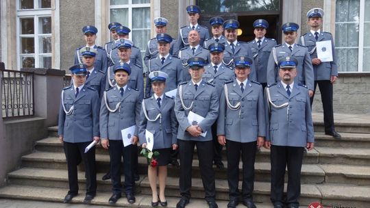 Uroczyste obchody Święta Policji w Lubaniu