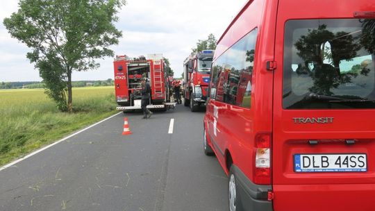 Tragiczny wypadek na łączniku prowadzącym do autostrady