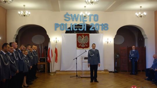 Uroczyste obchody Święta Policji w Lubaniu