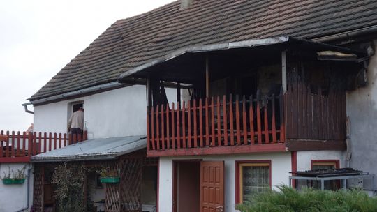 Pożar w Kościelniku Dolnym