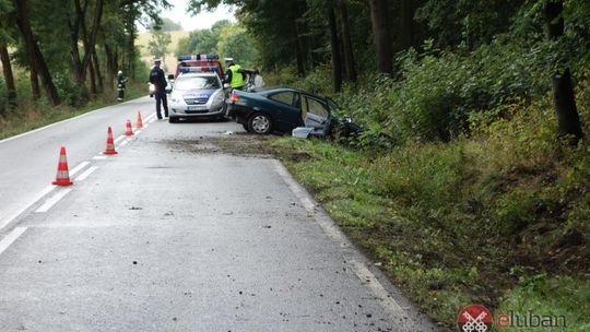 Kolejny wypadek na łączniku