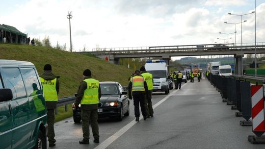 Ćwiczenia na autostradzie A4