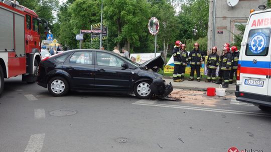 Kolizja na Osiedlu Piastów