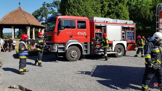 Napad terrorystyczny i pożar w Zamku Czocha