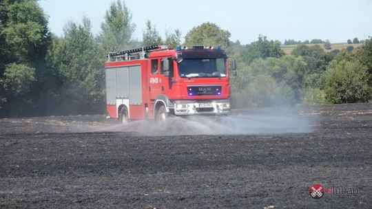 Kolejny pożar ścierniska