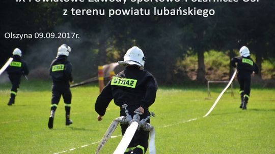 IX Powiatowe Zawody Sportowo-Pożarnicze